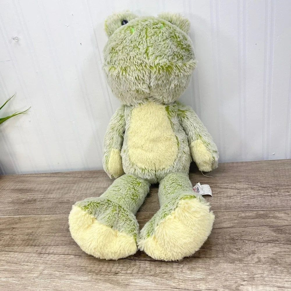 Frog Plush, Stuffed‎ Animal, Plush Toy, Fiesta, Long Legs, Green/Yellow